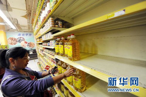 上周我國食用油零售價格小幅走高